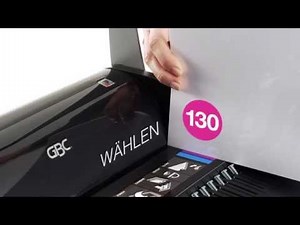 GBC CombBind 200 Plastikbindegerät A4 21 Ringe Plastikbindegerät, Kapazität 225 Blatt