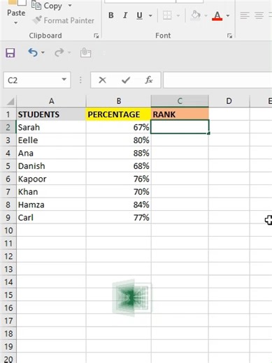rank function in ms excel? #exceltraining #excelskills #excelforbeginners #excelsecrets #excelforbusiness #exceldashboard #exceldata #excelshortcuts #excelhack #excelmastery #excelfunctions #excelguru #exceltipsandtricks #learnwithme #excelforstudents #excelforwork #excelchallenge #datatips #excelforanalysis #excelcommunity