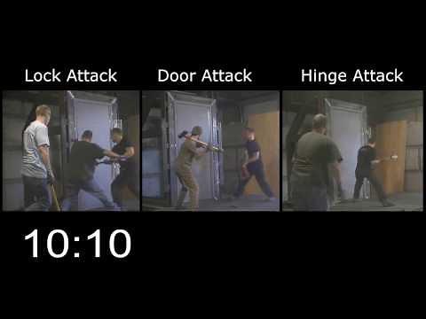 Ceco Door Forced Entry Bullet Resistant Test