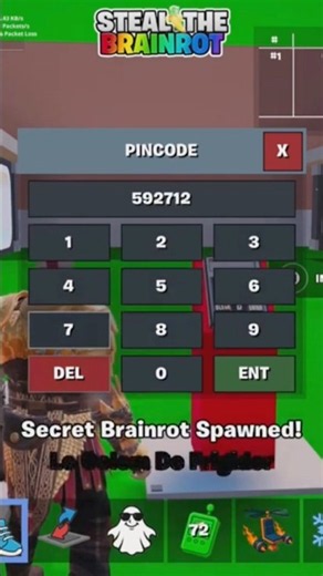 MACHINE LUCK BOOST CODE + SKIP MACHINE AUGUST 2026 CODES STEAL THE BRAINROT #fortnite