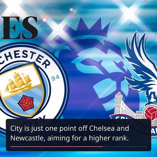 Man City vs Crystal Palace: Premier League Live Streaming Guide