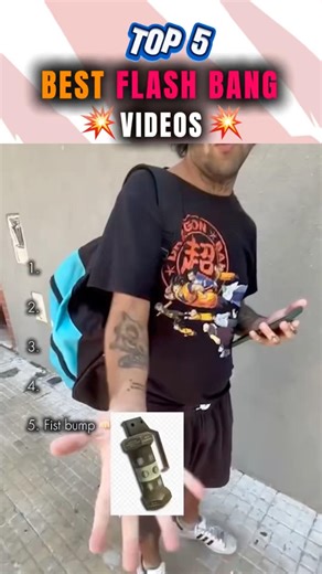 Ranking Top 5 Best Flash Bang Prank Videos 💥🫣🤣