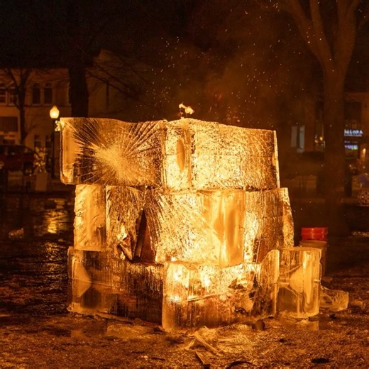 Plymouth Ice Festival on Reels