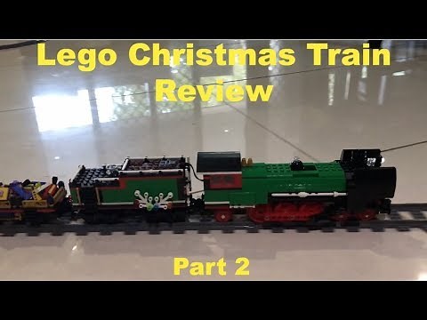 Custom Lego Christmas Train Review 'Part 2' Finish