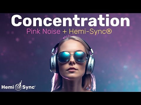 Concentration | Achieve Laser Focus & Concentration with Pink Noise and Beta Waves #studymusic