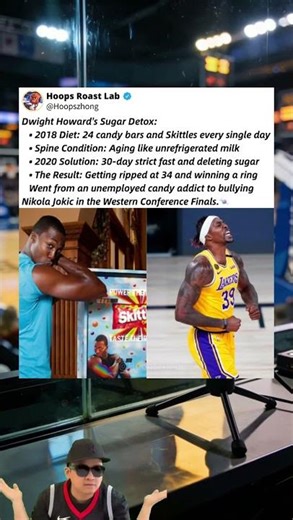 Dwight Howard: The Insane Sugar Detox 🤯 #nba #basketball