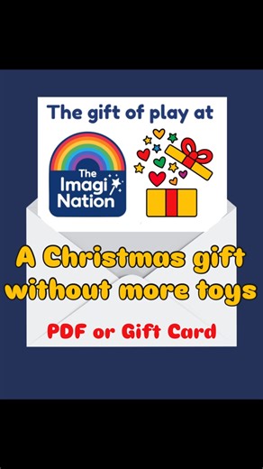 The ImagiNation | Kids Role-Play Sligo on Instagram: "For anyone quietly begging relatives not to buy another toy this Christmas 🙋‍♀️ An ImagiNation voucher = time to play, imagine and just be little. Vouchers are emailed instantly (or a gift card can be collected by arrangement) and can be used when it suits your family. Feel free to send this on if you’re being asked for ideas 🎄 The link is in my bio! And if you’re new here, hit follow ✨ @the.imagi.nation"