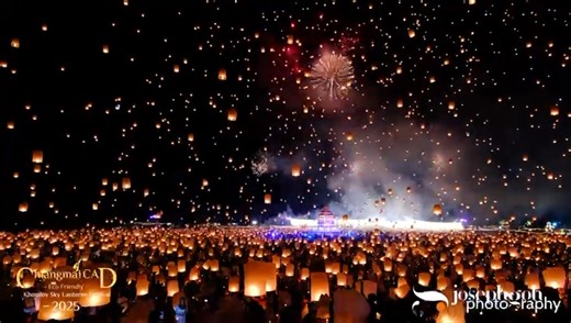 Chiang Mai CAD Lantern Festival 2025 event High resolution YouTube video can be view here: https://youtu.be/0a5rmGLIZXU Original Soundtrack: Moonlight of Love Gears: - Fujifilm X-H2 by Fujifilm X Singapore - Tamron 11-20mm Lens by SLR Revolution - Leofoto MC-100 clamp by Photosphere.SG - Edited on EIZO ColorEdge CG2420 Monitor by EIZO APAC #photography #video #videography #photographer #photographers #yipenglanternfestival #lanternfestival #LanternFestival2025 #chiangmai #chiangmaithailand #thai
