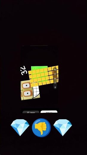 number blocks band 32 💎🔵💎👎