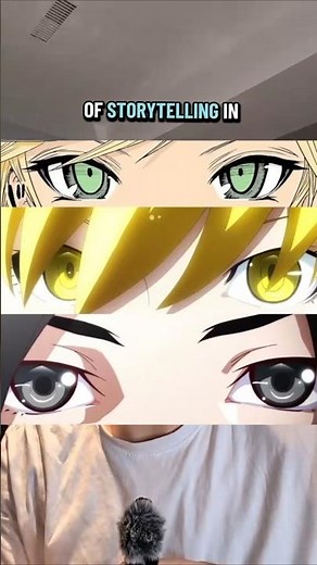 why do anime characters have big eyes?