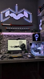 RGB vs solid color? 🤔 #desksetup #pcsetup #pcgaming #gamer #gamingcommunity #setupgaming #gameon #rgblights #rgbsetup | JM at Home