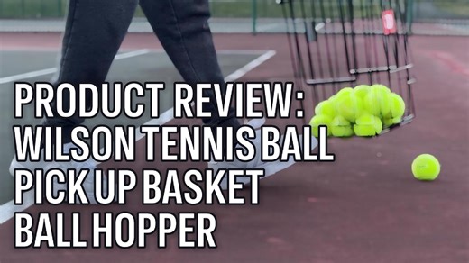 Watch Why you NEED the Wilson Tennis Ball Pick Up Basket Hopper on Amazon Live