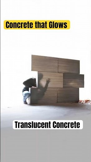 What is Translucent Concrete?🤔🤔