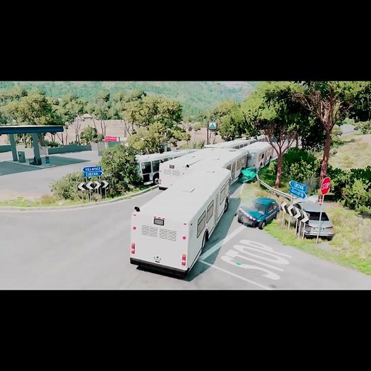 Deadly Crossroads - Beamng Drive Shorts 58 #beamngdrive #cars #beamng #gaming