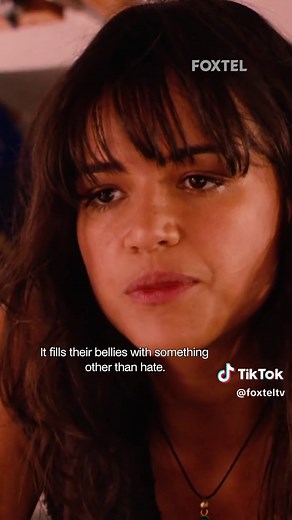 Could cut the tension with a knife. #Machete #JessicaAlba #MichelleRodriguez #Foxtel