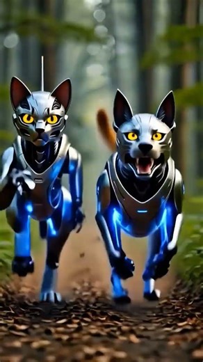 transforming dogs and cats into robots