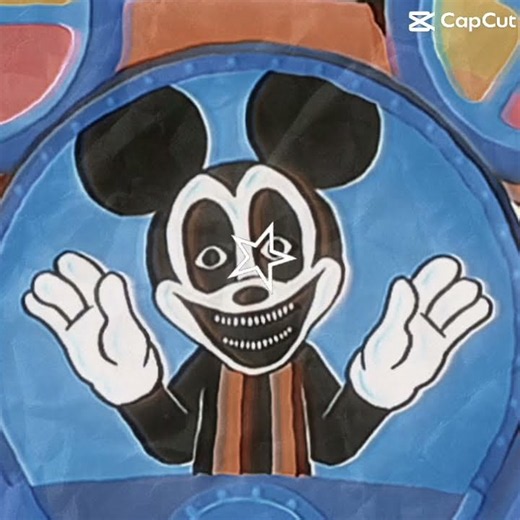Mickey Mouse horror edit