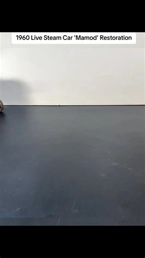 1960 Live Steam Car Mamod Restoration Process