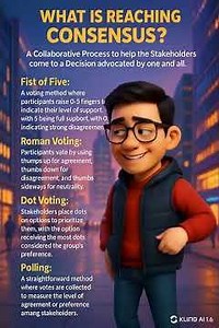Mastering Consensus: 4 Collaborative Decision-Making Techniques Explained #FistOfFive#DotVoting