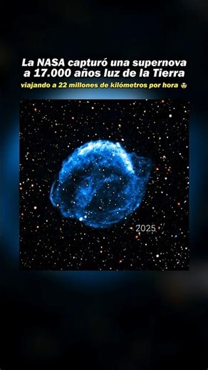 Esto es lo que pasa después de una explosión estelar #supernova #space #nasa