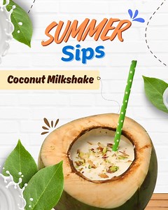 When the summer heat gets overwhelming, nothing cools you down like a tall glass of 'Coconut Milkshake'! 😇 This creamy milkshake offers the perfect blend of tender coconut, chilled milk, and just the right touch of natural sweetness. Whether you’re lounging at home or taking a mid-day break, treat yourself to this refreshing #SummerSip that cools you down and lifts you up with every soothing sip. 🤍🤍 #sanjeevkapoor #sanjeevkapoorkhazana #summersip #coconutmilkshake #milkshake | Sanjeev Kapoor
