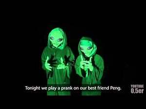 Roommate Alien Prank Goes Bad