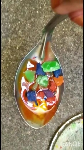 how to make candle with crayon🖍️ 🥰 #diy #craftideas