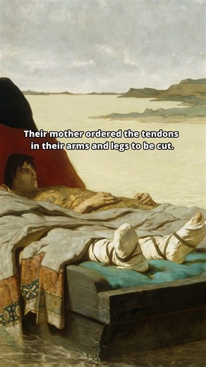 The sons of Clovis II by Évariste Vital Luminais #art #painting #history