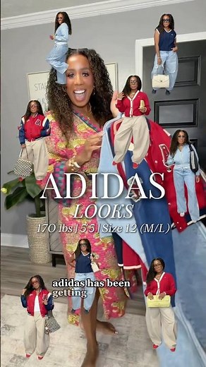 Adidas Fall Outfit Ideas | 4 Sporty Chic Looks for Women Over 40 🍂 #Shorts #FashionOver40 #adidas