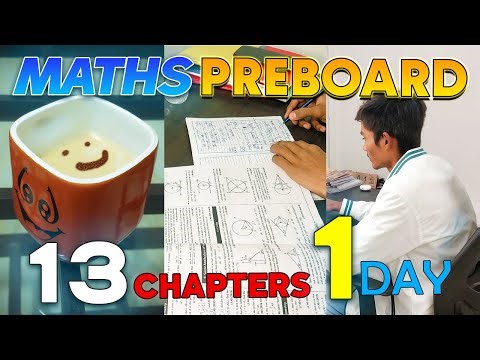 How i Complete Maths of Class 10 in 1 day !! / Cbse class 10th grader Vlog