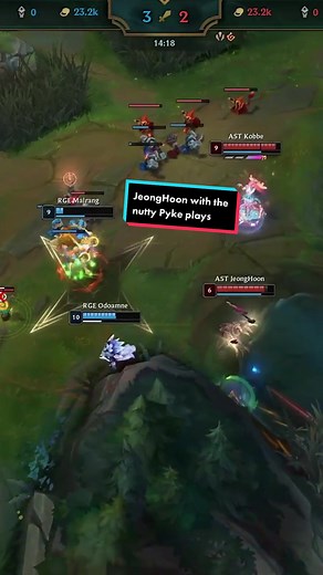 JeongHoon's Epic Super Saiyan Moment on Pyke in LEC