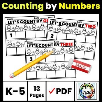 COUNTING BY NUMBERS: 1s, 2s, 3s, 4s, 5s, 6s, 7s, 8s, 9s, 10s, 20s, 50s, 100s