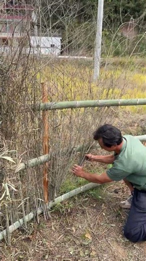 The Warmth of Handcraft Making a Rustic Fence