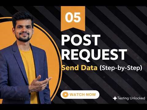 5. POST Request Explained | Send Data Using Postman | Step by Step