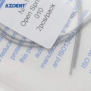 [Hot Item] Azdent Dental Orthodontic Use Dental Niti Open Coil Spring 010 White Color