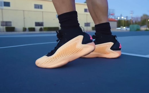 实战测评｜Adidas AE1 爱德华兹 华子1代 实战篮球鞋｜Weartester