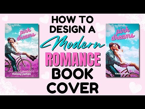 How To Design A Modern Romance Book Cover In Canva | Step-By-Step Tutorial For Beginners