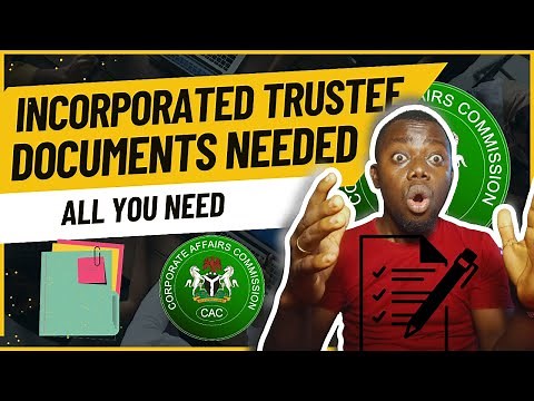 INCORPORATED TRUSTEE | DOCUMENTS NEEDED FOR CAC REGISTRATION | TRUSTEE DECLARATION | NEWSPAPER
