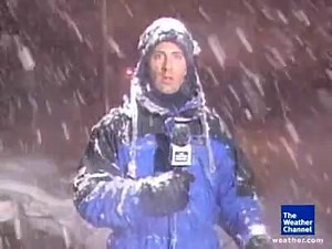 #TBT to the moment Jim Cantore heard thundersnow in 1996! | We Love Weather