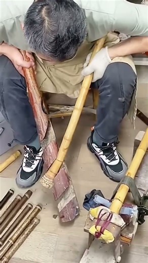 Manual adjustment process of bamboo flutes