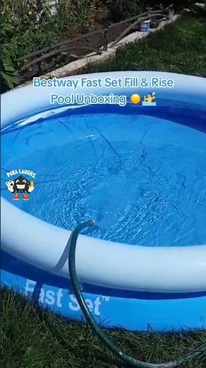 Bestway Fast Set & Rise Pool Unboxing ☀️🤽‍♂️