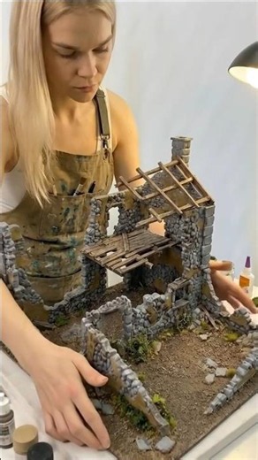 Building a Hyper-Realistic Military Trench Diorama from Scratch 🪖⚔️ | Scale Modeling #tankmodelling