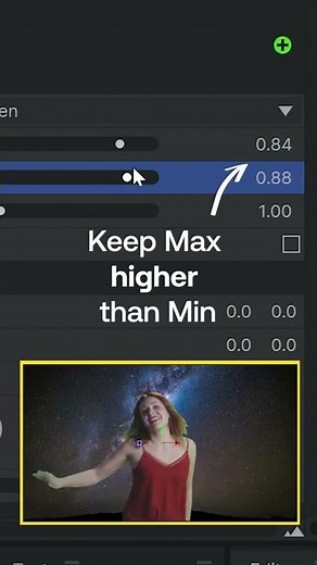 Remove Green Screen in HitFilm #Shorts