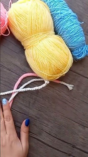 DIY macrame | make your own macrame rainbow #shorts #macrame #diy #diycrafts #diy #rainbow