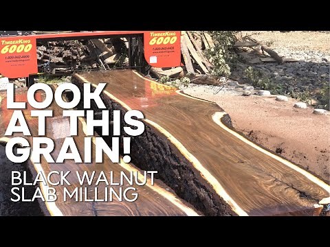 USA’s Most Expensive Slabs - Black Walnut!