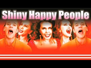 R.E.M. - Shiny Happy People (Official Music Video), Full HD (Digitally Remastered and Upscaled)