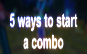 5 ways to START a combo in minecraft 1.16!