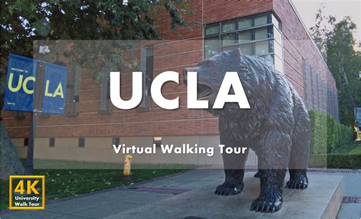 加州大学洛杉矶分校（下集）- 校园漫步 - UCLA Virtual Walking Tour｜USA