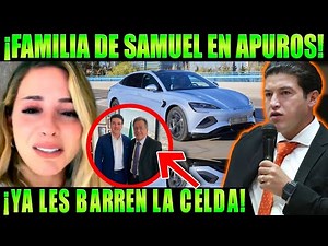 MARIANA RODRIGUEZ EN PÁNICO, YA LES EMPEZARON A BARRER SU CELDITA, SAMUEL PREOCUPADO