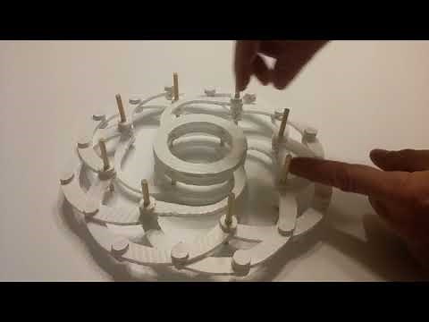 Expanding Circle - Hoberman - With a core and expansion arms